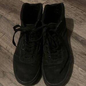 Vans Black High-Top Sneakers for Women